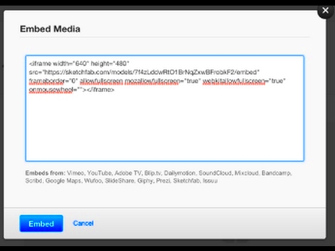 How to Embed YouTube on Behance