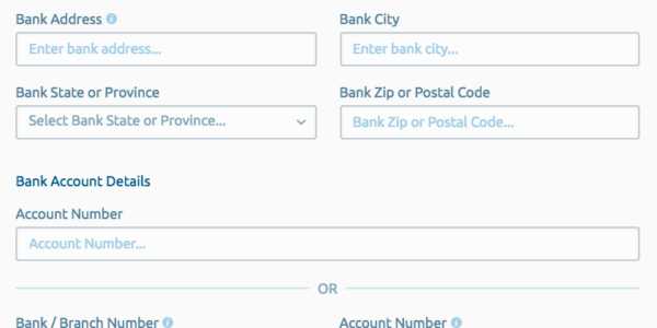 Adding a bank account  Goldmoney Support