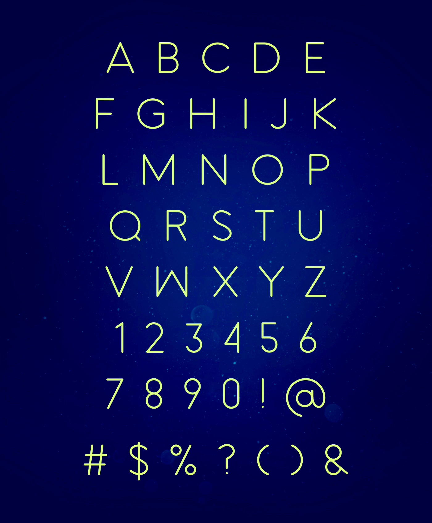 The Simple Font on Behance