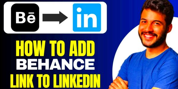 How to Add Behance Link to LinkedIn  Full Guide  YouTube