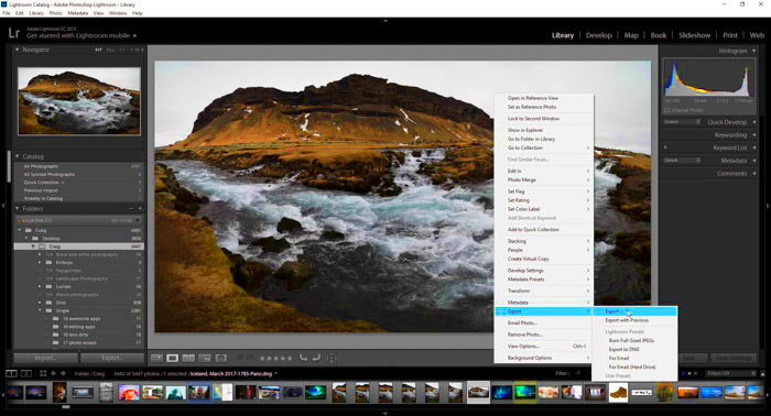 How to Export Lightroom Photos to Behance