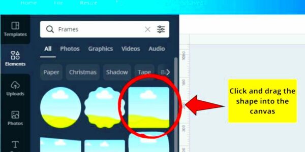 How to Put an Image into a Shape in Canva  Quick Guide