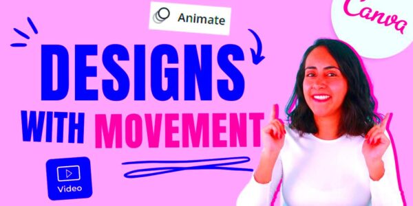 Canva 4 tricks to ADD MOVEMENT to your designs  Make your designs