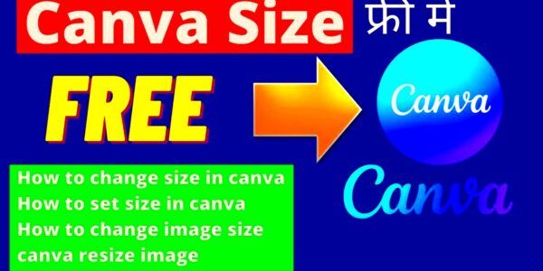 Canva Size  How to Change size in Canva  set size in Canva  Change