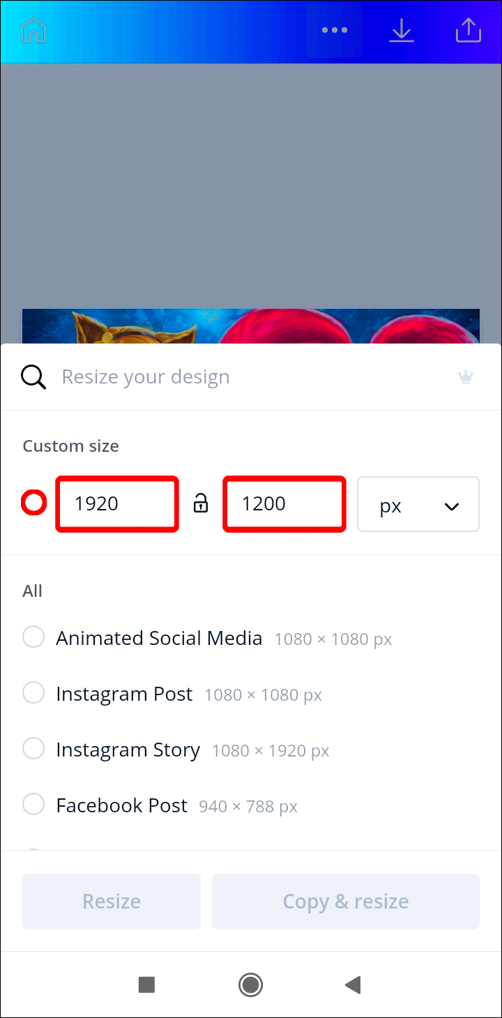 Canva  How to Change Dimensions