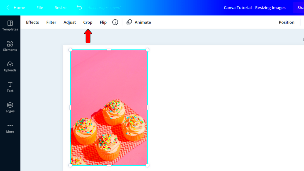 Canva Image Shape Modification