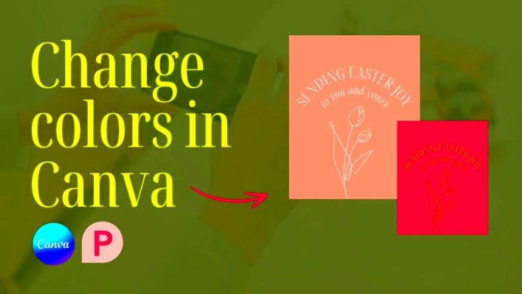 Canva Changing Image Colors