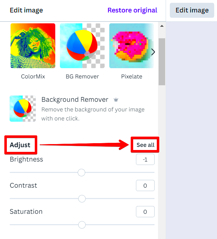 Canva Color Change on Image