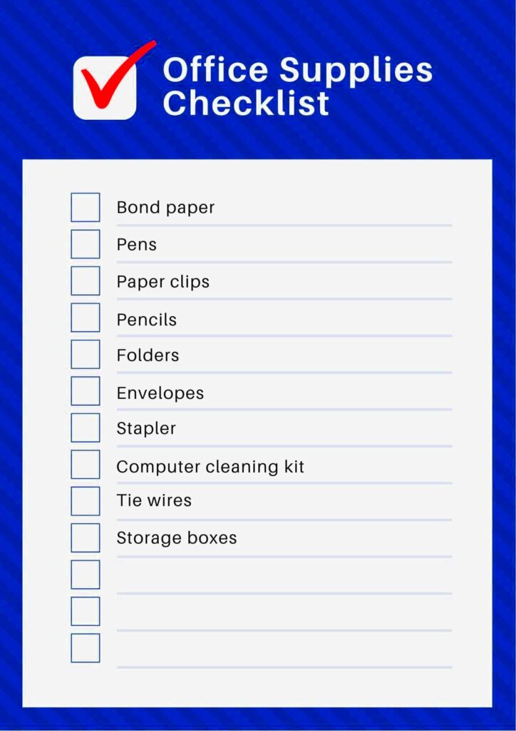 Organize Tasks with Canva Checklist Template