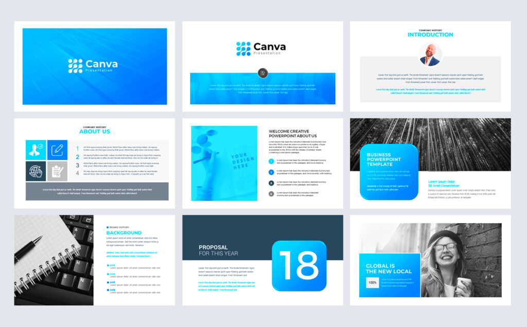 Download PPT Templates from Canva for Free