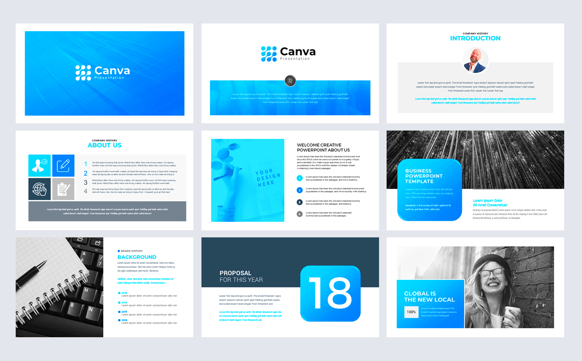 Free Powerpoint Templates Canva