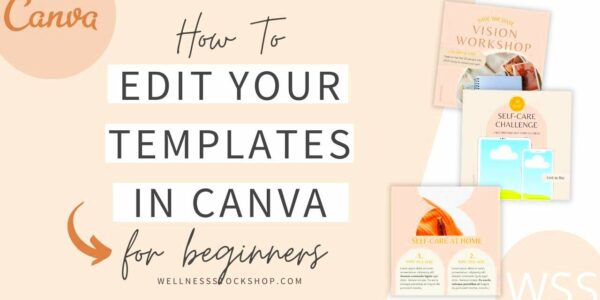 How To Edit Templates In Canva  YouTube