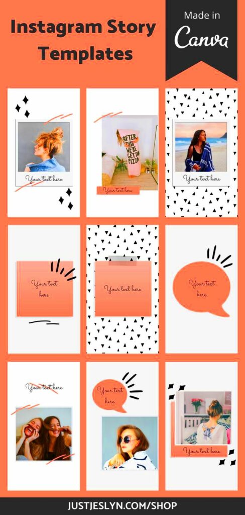 Design Beautiful Instagram Stories Using Canva Instagram Story Templates