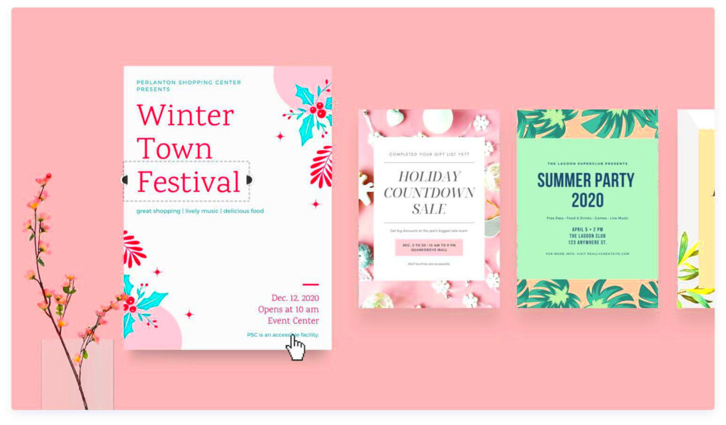 Access Free Flyer Templates with Canva Free Flyer Templates