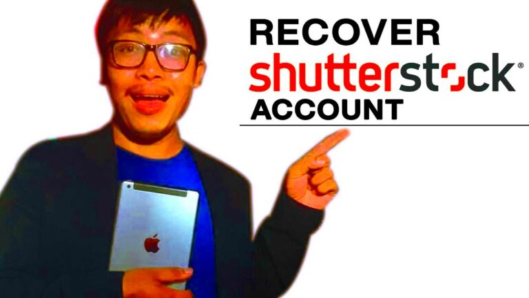 How to Recover Shutterstock Account  Reset Shutterstock Password