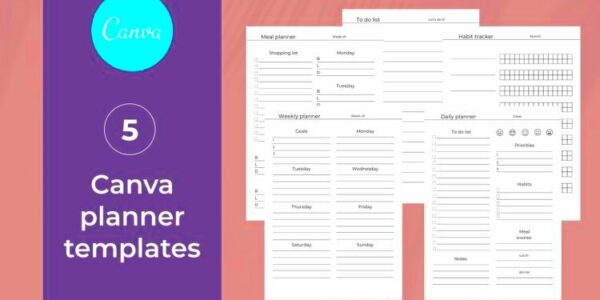 Free Canva Templates  Instant Download