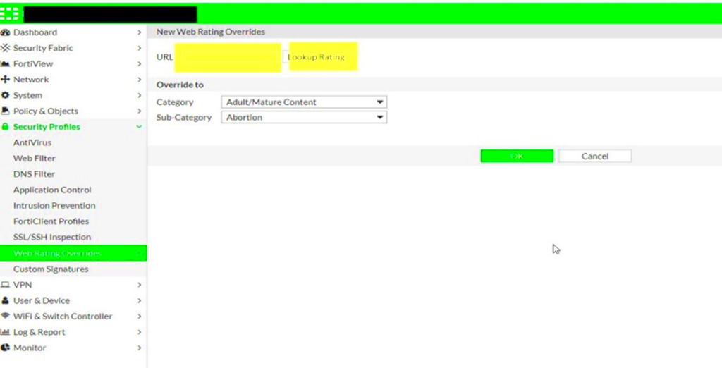 Evaluating Web Ratings with Fortiguard Downloader