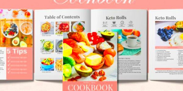 Recipe Book Template for Canva