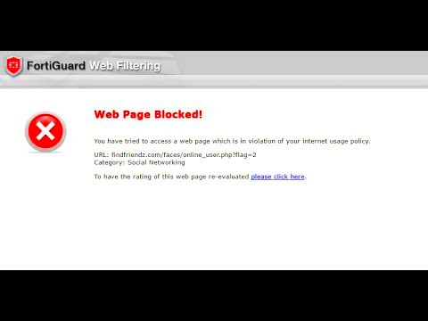 How to Unblock Content Using Fortiguard Downloader