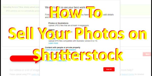 How To Sell Photos Online with Shutterstock  YouTube