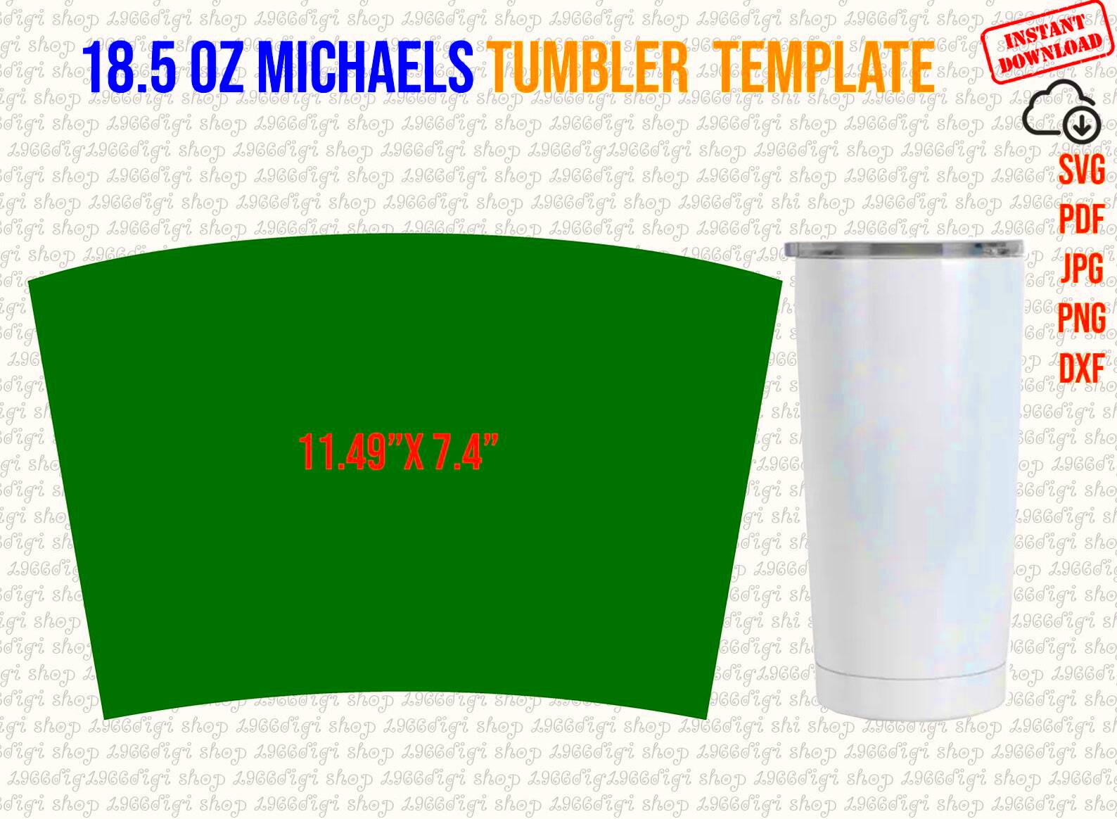 How To Make A Tapered Tumbler Template In Canva