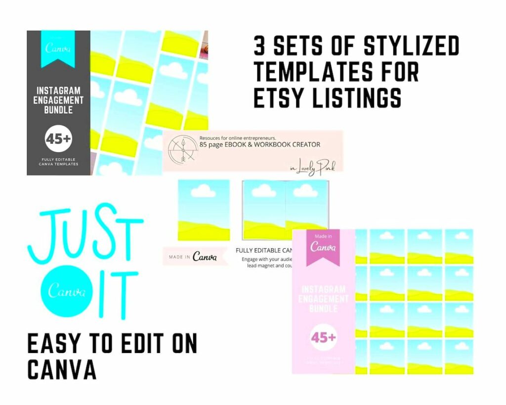 Find Templates on Etsy Using Canva Templates Etsy