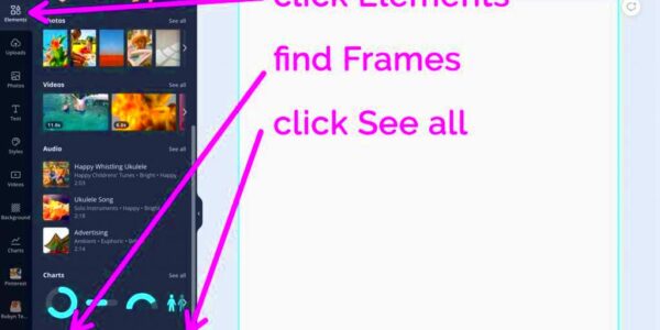 How to Use Frames in Canva for a Unique Look Youll Love  LouiseM