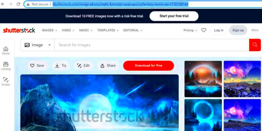 How This Hack Works and Gets Free Pictures from Shutterstock