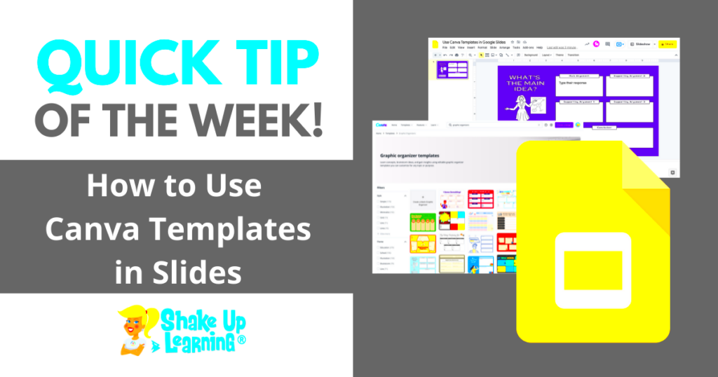 How to Use Canva Templates in Google Slides  Shake Up Learning