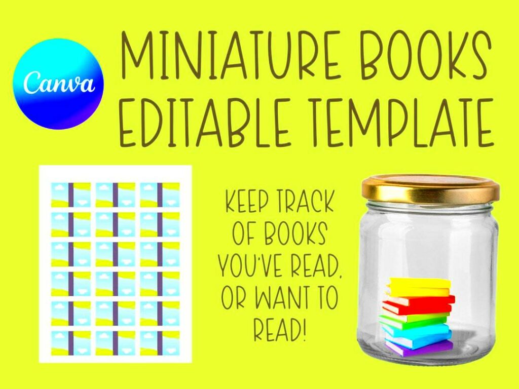 Design Mini Books with Canva Mini Book Template