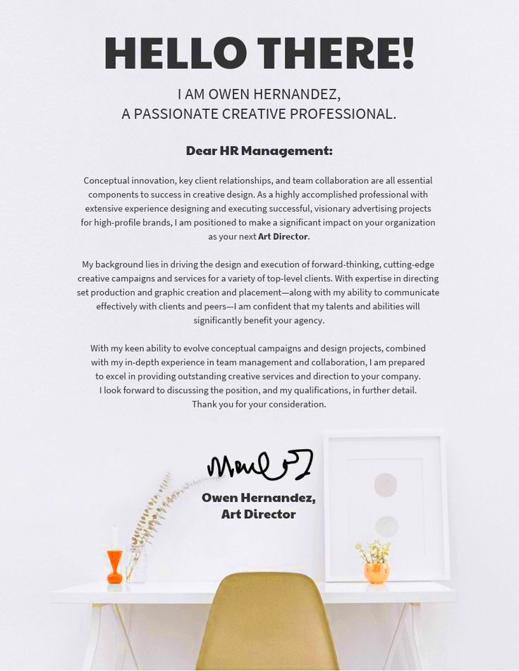 20 Creative Cover Letter Templates to Impress Employers  Venngage