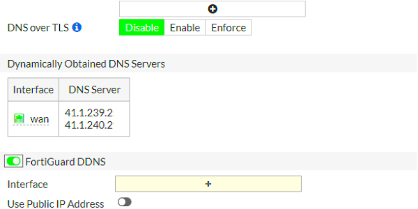 Technical Tip Unable to load FortiGuard DDNS serv  Fortinet Community