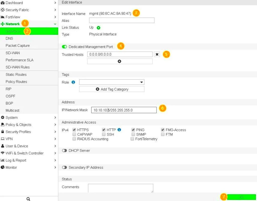 Configuring Map Server Access with Fortiguard Downloader