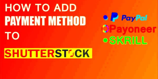 How to add payment method to Shutterstock Withdraw money from