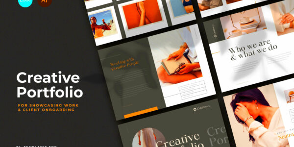 26 CANVA Creative Portfolio  Portfolio Presentation   Etsy