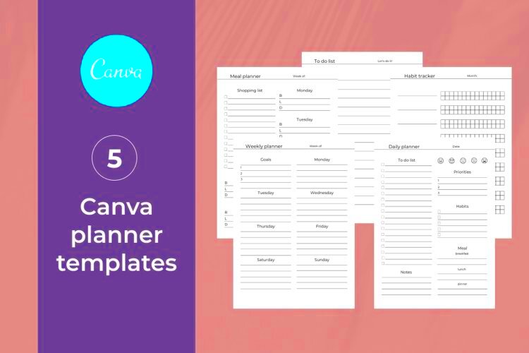 Free Canva Templates  Instant Download