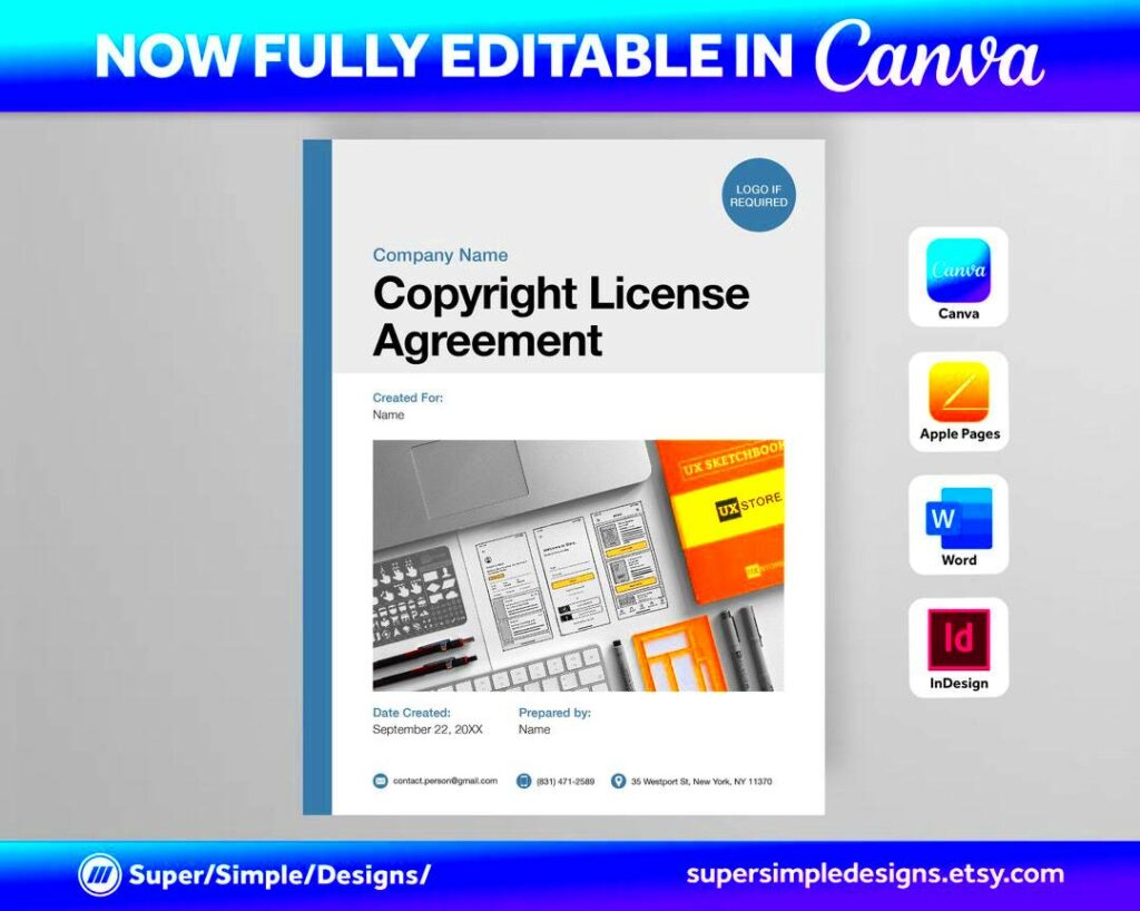 Learn About Copyrighted Templates with Canva