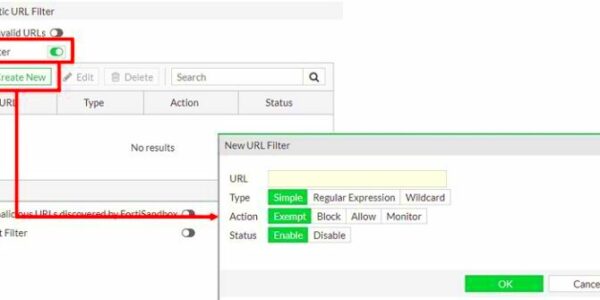 FortiGate Understand the basic settings of the Web filter function