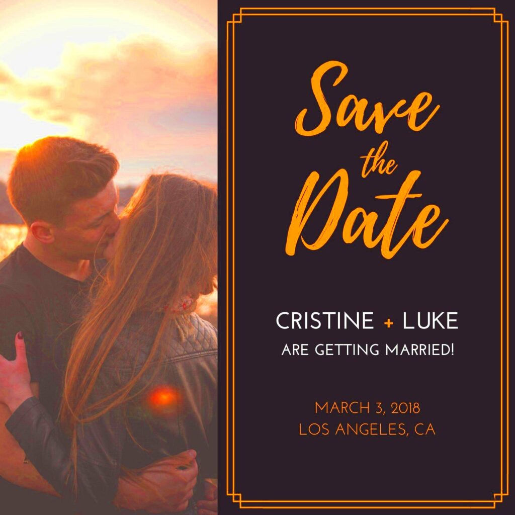 Announce Your Events with Canva Save the Date Template