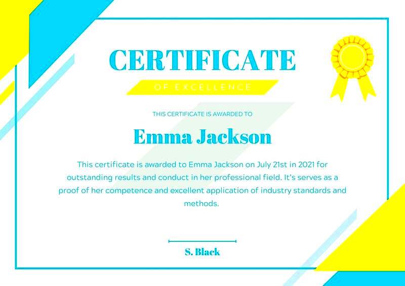 Free printable and customizable award certificate templates  Canva