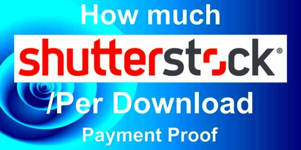 How much shutterstock pay per download  YouTube