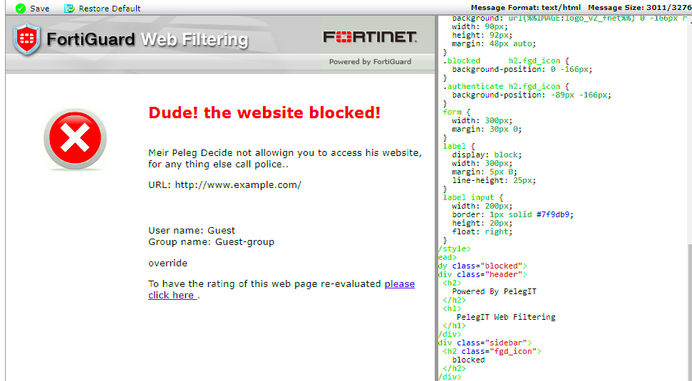 Testing Fortiguard Downloader’s Web Filtering Capabilities