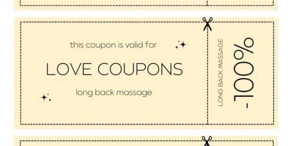 Free printable customizable coupon templates  Canva