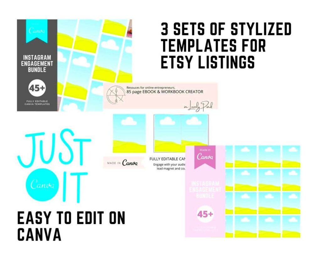 Create Editable Templates for Etsy with Canva How to Make Editable Templates for Etsy