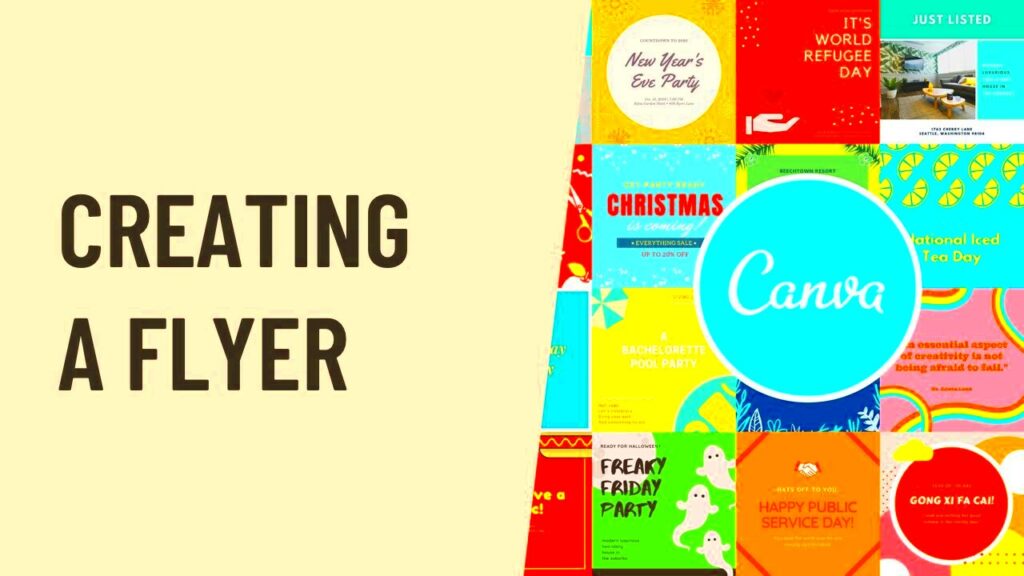 Create Flyers with Canva Flyers Templates