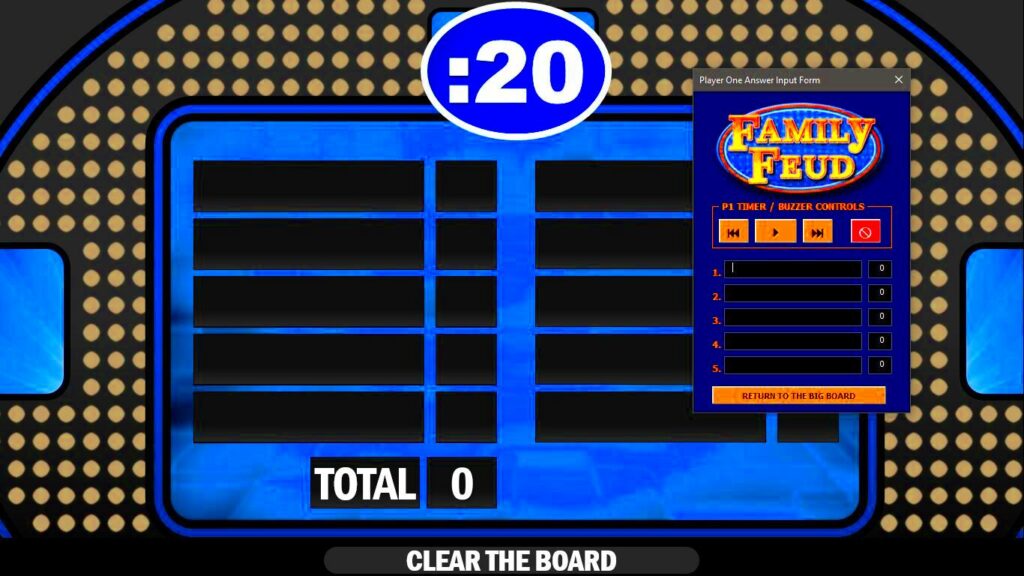 Host a Family Feud Game with Canva Family Feud Template