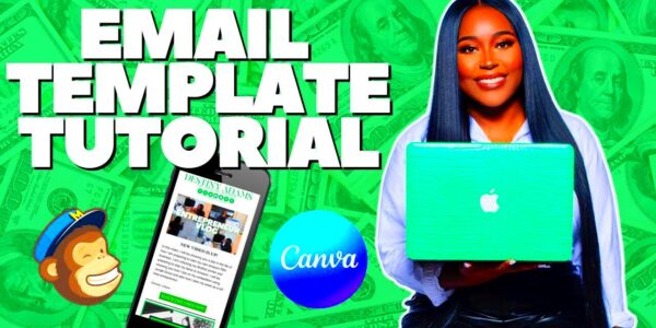 How To Create Email Templates with Mailchimp  Canva  Easy Step By