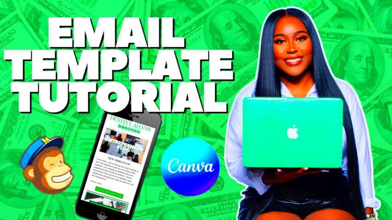 How To Create Email Templates with Mailchimp  Canva  Easy Step By