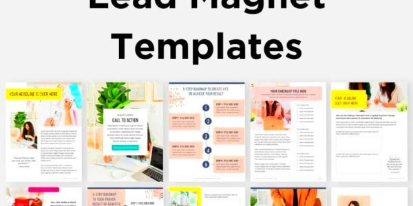 Canva Lead Magnet Templates for List Building  Bluchic