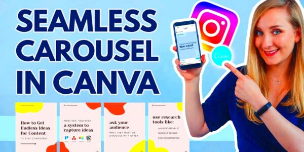 How to Create INSTAGRAM CAROUSEL post with Canva  Step by Step Canva